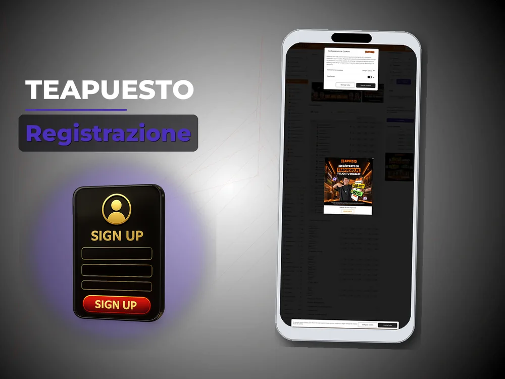 Teapuesto - Registrazione